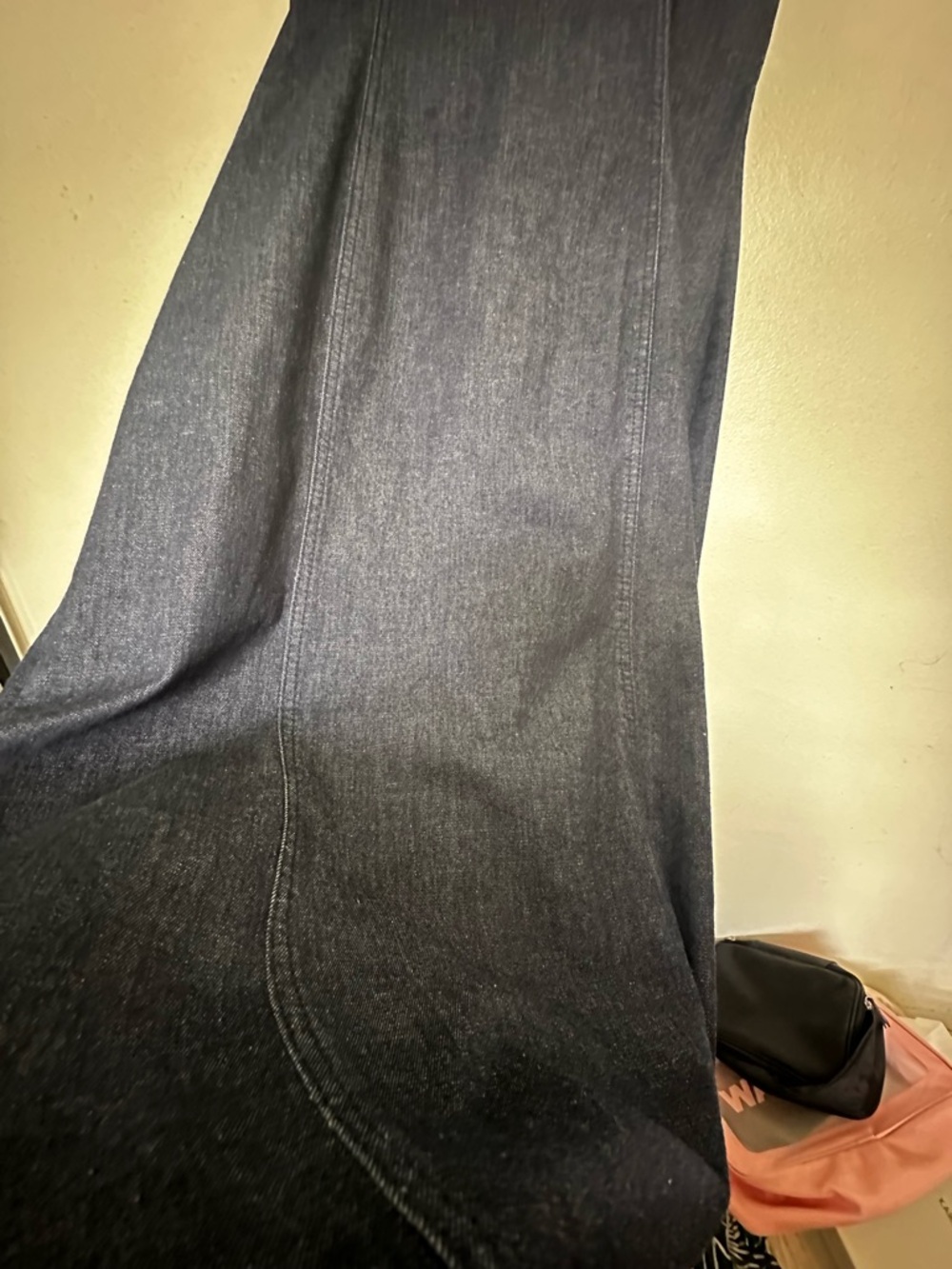Zara Denim Button-Front Midi Dress - Picture 7 of 7
